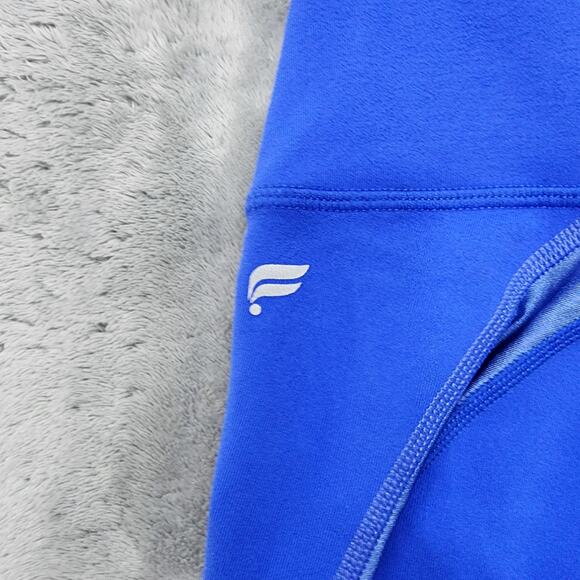 Fabletics Pants Womens L Blue Define PowerHold High-Waisted Legging Workout Yoga - Picture 4 of 10